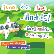 Load image into Gallery viewer, 123 Andrés: ¡Uno, dos, tres, Andrés! CD