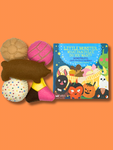 Load image into Gallery viewer, Pan Dulce Gift Set + Bilingual Book (Little Monster, What Pan Dulce Do You Want? / Monstruito, ¿qué pan dulce quieres?)
