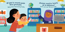 Load image into Gallery viewer, Indestructibles (The Original): Al bebé le encanta la biblioteca / Baby Loves the Library