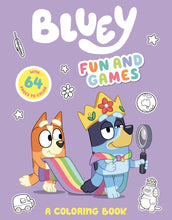 Load image into Gallery viewer, Bluey: Fun and Games: A Coloring Book