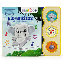 Load image into Gallery viewer, Elefantitos / Little Elephants- Sound Book