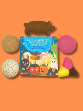 Load image into Gallery viewer, Pan Dulce Gift Set + Bilingual Book (Little Monster, What Pan Dulce Do You Want? / Monstruito, ¿qué pan dulce quieres?)