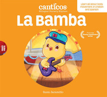 Load image into Gallery viewer, Canticos La Bamba: Bilingual Nursery Rhymes (Bilingual Accordion Edition) (Ejemplares Firmados por la Autora / Author Signed Copies)