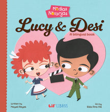 Load image into Gallery viewer, Medias naranjas: Lucy & Desi