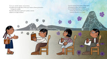 Load image into Gallery viewer, Niña del pueblo de floricanto: Luz Jiménez, hija de los nahuas (Ejemplares Firmados por el Ilustrador / Illustrator Signed Copies)