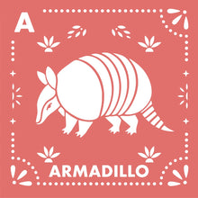 Load image into Gallery viewer, El Spanish Alphabet Jumbo Floor Puzzle: Papel-Picado Inspired 27-Piece ABC Jigsaw Puzzle