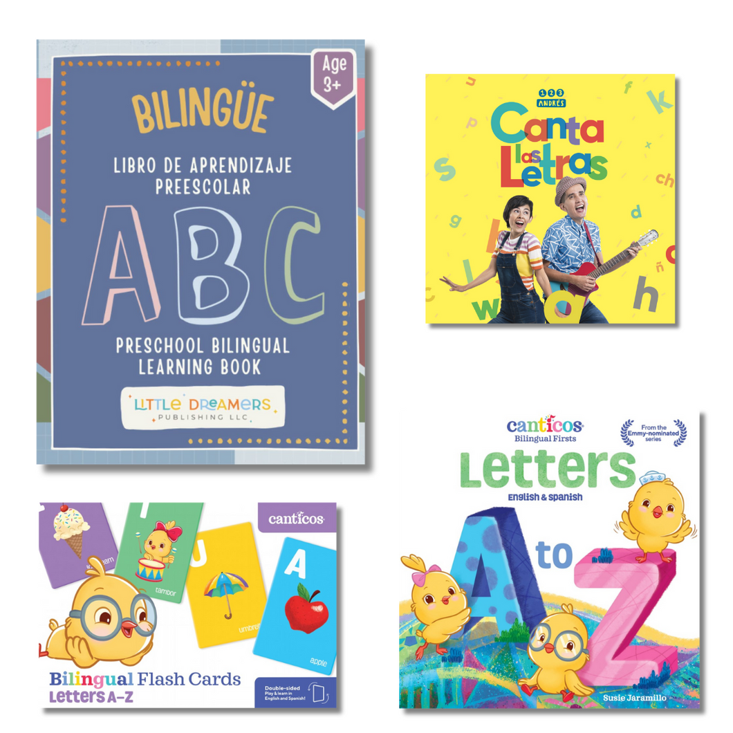 Bulto de Aprendizaje del Abecedario Español / Spanish Alphabet Learning Pack