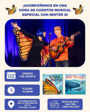 Load image into Gallery viewer, (08/01/26 @ 11:30AM) Musical Story Time with MISTER G