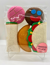 Load image into Gallery viewer, Mexican Felt Food Gift Set + Bilingual Book / Juego de Regalo de Comidas Mexicanas de Fieltro + Libro Bilingüe
