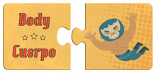 Load image into Gallery viewer, Lucha Libre: Anatomy / Anatomía Lil' Puzzle Duo 20 Piece: A Bilingual Anatomy Puzzle Duo