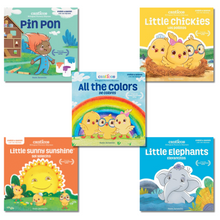 Load image into Gallery viewer, Bulto de 5 Libros de Canciones de Cuna Bilingües de Canticos / Canticos Bilingual Nursery Rhyme 5-Pack