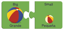 Load image into Gallery viewer, El Chavo: Opposites / Opuestos Puzzle Duo 20 Piece: A Bilingual Opposites Puzzle Duo