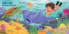 Load image into Gallery viewer, My First 100 Ocean Words in English and Spanish