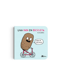 Load image into Gallery viewer, Una papa en bicicleta