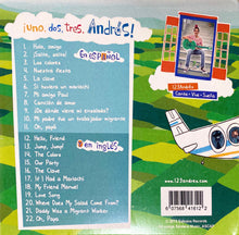 Load image into Gallery viewer, 123 Andrés: ¡Uno, dos, tres, Andrés! CD
