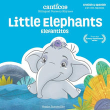 Load image into Gallery viewer, Bulto de 5 Libros de Canciones de Cuna Bilingües de Canticos / Canticos Bilingual Nursery Rhyme 5-Pack