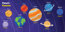 Load image into Gallery viewer, My First Space Words in English & Spanish