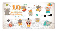 Load image into Gallery viewer, Un elefante: Numbers / Números
