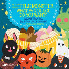 Load image into Gallery viewer, Pan Dulce Gift Set + Bilingual Book (Little Monster, What Pan Dulce Do You Want? / Monstruito, ¿qué pan dulce quieres?)