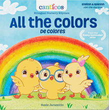 Load image into Gallery viewer, Bulto de 5 Libros de Canciones de Cuna Bilingües de Canticos / Canticos Bilingual Nursery Rhyme 5-Pack