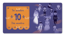 Load image into Gallery viewer, La Catrina: Numbers/ Números