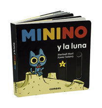Load image into Gallery viewer, Minino y la luna