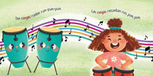 Load image into Gallery viewer, ¡1, 2, 3 Merengue!: English-Spanish Instruments &amp; Sounds Book
