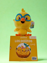 Load image into Gallery viewer, Los Pollitos Accordion Bilingual Book and "Nicky the Chickie" Bundle
