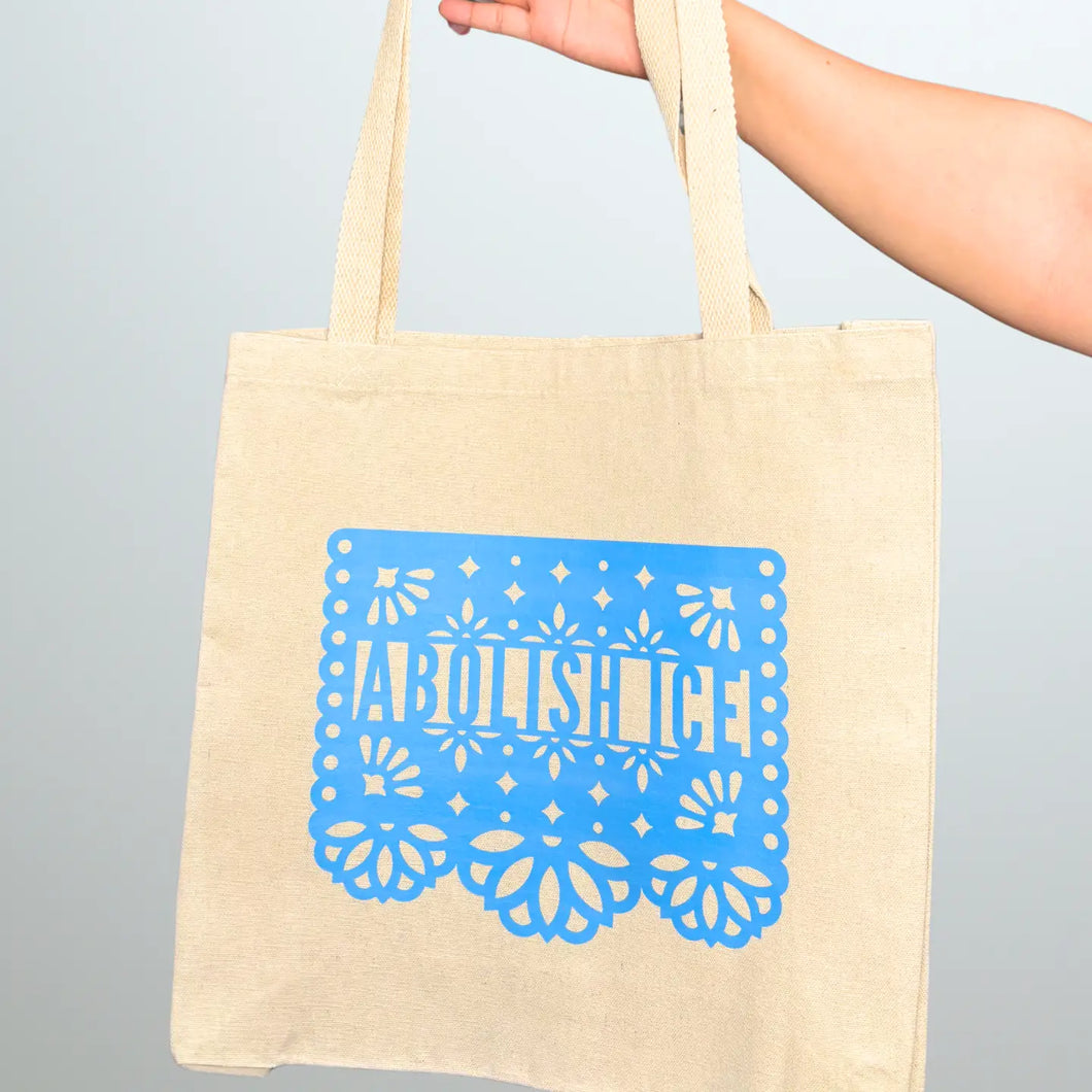 Abolish ICE Tote Bag - Beige