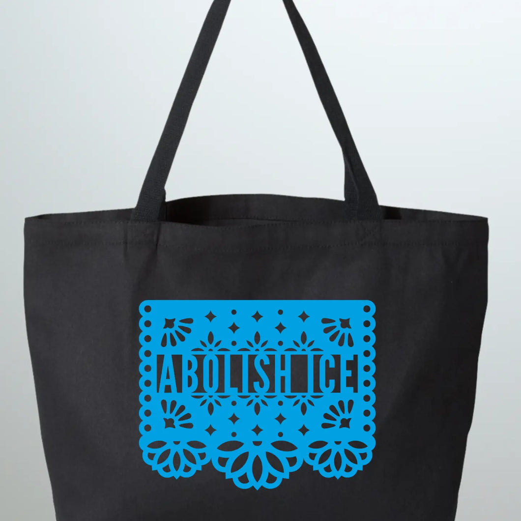 Abolish ICE Tote Bag - Black
