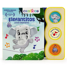 Load image into Gallery viewer, Elefantitos / Little Elephants- Sound Book
