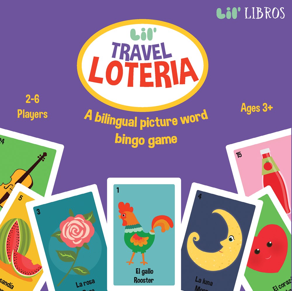 Lil’ Travel Loteria: A Bilingual Picture Word Bingo Game