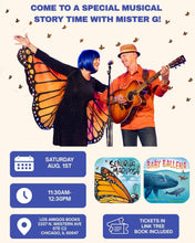 Load image into Gallery viewer, (08/01/26 @ 11:30AM) Musical Story Time with MISTER G
