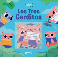 Load image into Gallery viewer, Los tres Cerditos: Cuentos magnéticos

