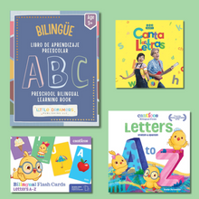 Load image into Gallery viewer, Bulto de Aprendizaje del Abecedario Español / Spanish Alphabet Learning Pack
