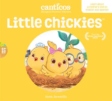 Load image into Gallery viewer, Los Pollitos Accordion Bilingual Book and "Ricky the Chickie" Bundle
