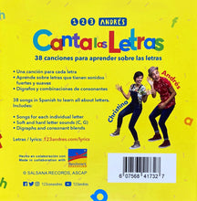 Load image into Gallery viewer, 123 Andrés: Canta las letras CD (¡Firmados! / Autographed!)
