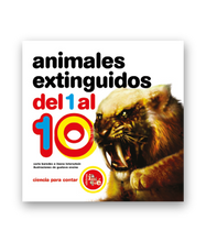 Load image into Gallery viewer, Animales extinguidos del 1 al 10
