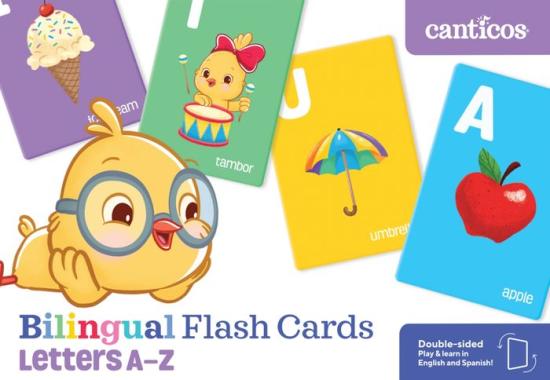 Bilingual Flash Cards: Letters A-Z