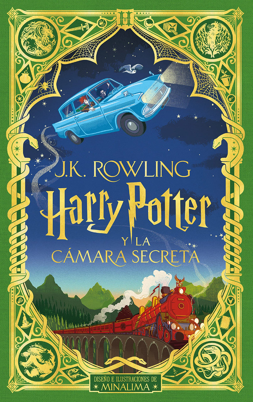 Harry Potter y la cámara secreta (Ed. Minalima) / Harry Potter and the Chamber of Secrets (MinaLima Edition)