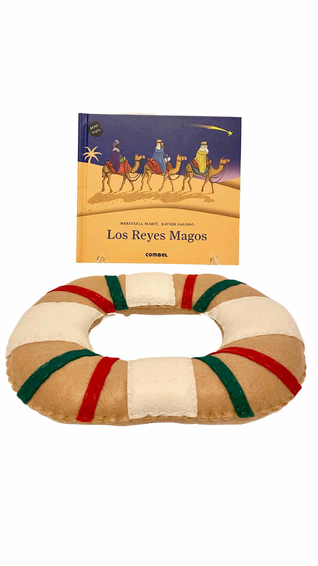 Rosca de Reyes Plush & Book Set / Juego de Rosca de Reyes de Peluche + Libro